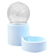 毛皇上 太空艙自動飲水器, 1個, 藍色, 800ml