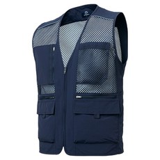 지벤 남성용 조끼 ZB-V1721, NAVY, 1개