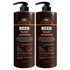 닥터라파알 맥주 효모 샴푸, 1L, 2개