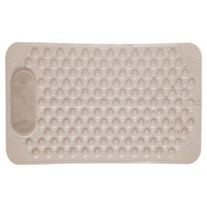 Hanbomnuri 浴室防滑洗腳墊, 米色, 1個