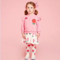 BEBE DE PINO 女童鬱金香嬰兒層次連身裙 BP33OP242