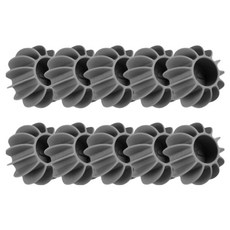 하이엉클 엉킴방지 실리콘 세탁볼 대형, 10개, 그레이