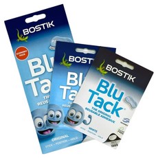Bostik Blu-Tak 原創 50g + 90G + 白色 50g 套組, 1套
