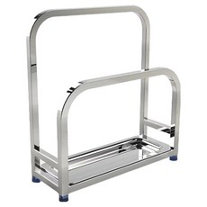 ARYKO 不鏽鋼砧板架, 銀色, 1個