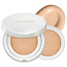 THe SaeM 得鮮 Skin Perfection 穀胱甘肽提亮氣墊粉餅 12g + 補充蕊 12g 套組, 21N 淺米色, 1個