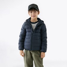 타미힐피거 아동용 유니섹스 후디 라이트 다운