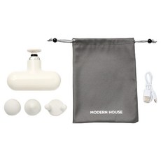 모던하우스 초미니 초경량 휴대용 마사지기, 크림