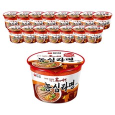 농심 라면 큰사발면 95g, 16개
