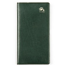 미니버스 2026 동물원 비즈 포켓 다이어리 팬더, 다크 그린, 1개