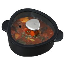 nEOFLam FIKA Fika Apex IH 電磁爐雙耳鍋, 黑色, 1個, 20cm