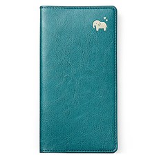 미니버스 2026 동물원 비즈 포켓 다이어리 코끼리, 민트 블루, 1개