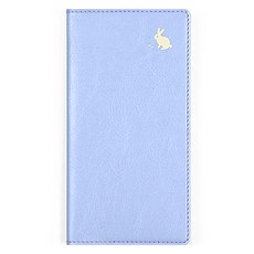 미니버스 2026 동물원 비즈 포켓 다이어리 토끼, 라벤더, 1개