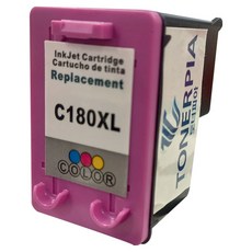 토너피아 삼성 SL-J1660 SL-J1663 SL-J1665 SL-J1770FW 대용량 호환잉크 INK-C180XL, 파랑+빨강+노랑, 1개