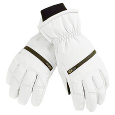 American Road 滑雪板 冬季運動 防寒手套 雙手穿戴組 BRP1771, 白色, 1套