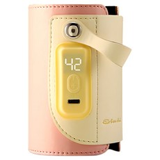 USB嬰兒奶瓶恆溫加熱保溫套/水杯恆溫套, 1個, 粉色