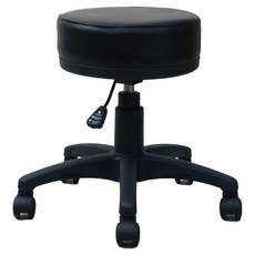 辦公圓椅 台灣製 CC-02, 黑色