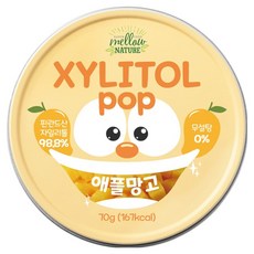XYLITOLPOP 鐵盒蘋果芒果, 70g, 1個
