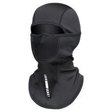 Cozy&Chill 冬季保暖刷毛巴拉克拉法帽, 黑色, 1個