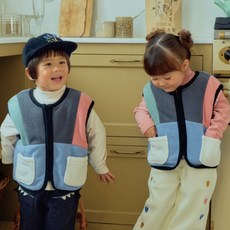 First Blue 兒童棉花糖背心