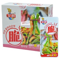 AIYAN 아싹 아싹 향라맛 꿍차이 곤약 15g x 20p 세트, 1세트
