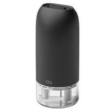 오아 듀얼 미스트맥스 무선 미니 휴대용 초음파 탁상용 사무실 가습기, OUHU-015CS, 차콜스톤