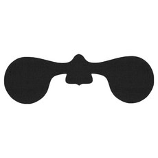 Plus E Home 滑雪運動臉部保暖貼片, 黑色, 1個