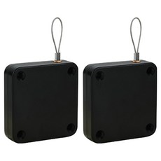 자동 문닫힘 도어클로저 장력 1200g, 블랙, 2개