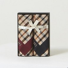 닥스 면 손수건 2종 세트 DCHA6E001N2