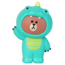 코코지 다이노 브라운 아띠 동물 이야기 동요, 혼합색상, 1개