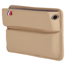 車用隙縫收納盒, 1個, 米色