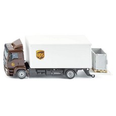 siku UPS貨運卡車, 白色 + 棕色, 1個