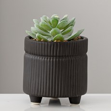 Treova 漂亮花盆 Style2, Style2(不含綠色植物)-2入組, 2個