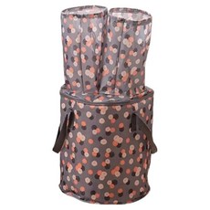 TIMLEI 3合1折疊便攜蒸熏泡足浴袋, 1個, 三色花