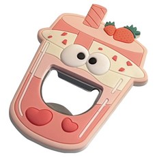 귀여운 캐릭터 냉장고 장식 자석 병따개 ONE SIZE BRP1805, 2號, 1個