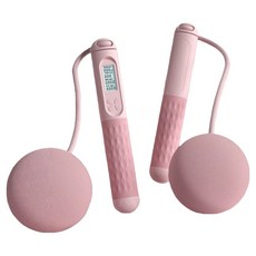 A&R 智能計數無繩負重跳繩 大球, 1套, 粉色