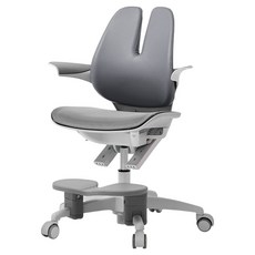 듀오백 래빗 스탑캐스터 메쉬 의자 RA-070MHSF 방문설치, 버블 그레이