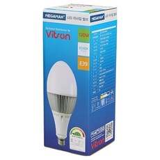 MEGAMAN Vitson 飛彈 LED 燈泡 白色 120W, 1個, 晝光色