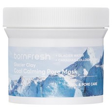 BornFresh 冰川泥清涼鎮靜毛孔面膜, 1個, 1入