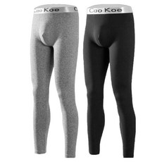 Twistar 男款刷毛緊身褲 內搭褲 底層衣 2件組