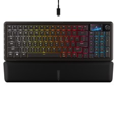 CORSAIR 海盜船 Vanguard 96 熱插拔 8K 電競機械式有線鍵盤 MLX 等離子軸, 黑色, RGP0171, 製造商軸