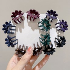 Chichills Avid 迷你花朵抓夾髮夾 5款 x 2入組 2.8 x 2 cm