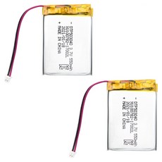 컴스 503040 충전지 3.7V 550mAh 리튬폴리머 배터리, 2개, CP909