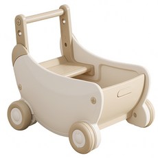 MH家居 4合1兒童遊戲手推車 香蕉款, 1個, 卡其米