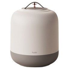 fluidic 真空密封米桶 10kg, 奶油米色, 1個