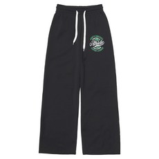 Lalaon 女款字母印花刷毛內裡寬鬆運動褲 25TSP3222