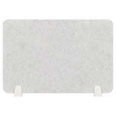 소리가 비앤비 사무실 책상 공간분리 측면부 직선형 파티션 L(560 x 390 mm), 그레이