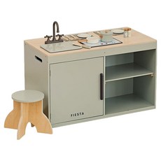 피에스타 비스트로 주방놀이 세트, 애쉬 그린, 1세트