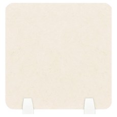 소리가 비앤비 사무실 책상 공간분리 측면부 직선형 파티션 M(360 x 390 mm), 베이지