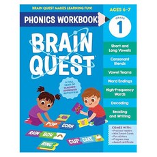 Brain Quest Phonics Workbook : Grade 1, Workman Publishing