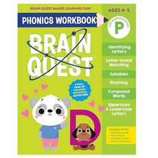 Brain Quest Phonics Workbook : Pre Kindergarten, Workman Publishing